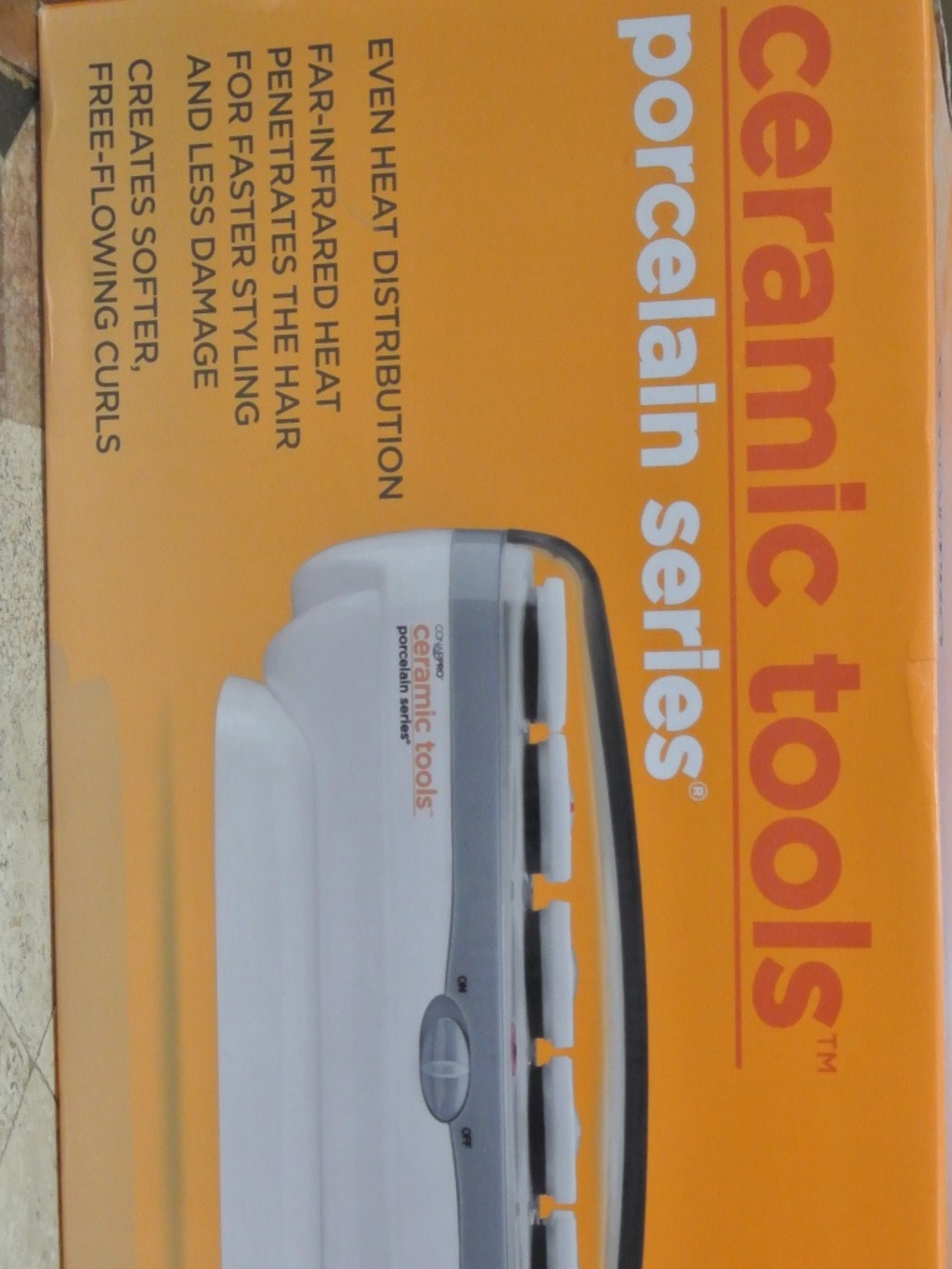 NEW IN BOX CONAIR PRO CERAMIC TOOLS PORCELAIN SERIES HOT ROLLERS